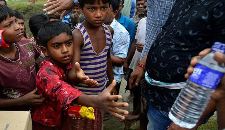 assam flood victims