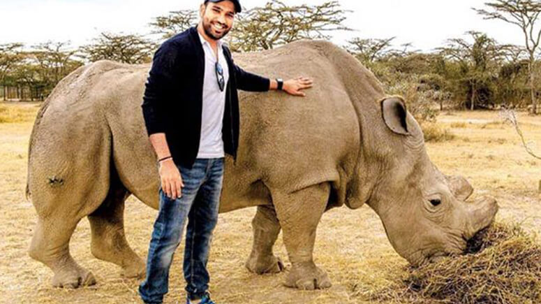 Rohit-Sharma-with-Rhino