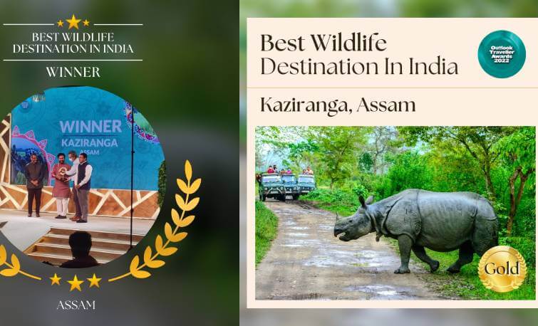 Kaziranga Awarded Best Wildlife Destination