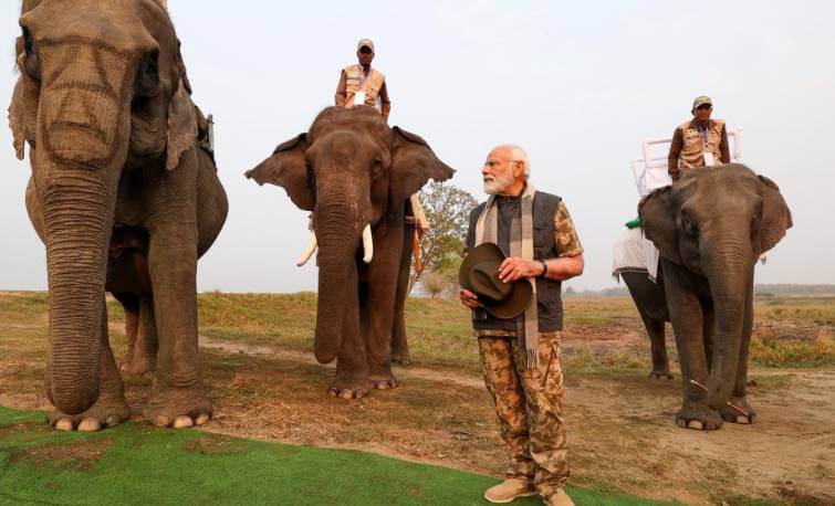 Prime Minister Narendra Modi Kaziranga Visit Photo Gallery