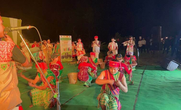 Kaziranga Tourism - Cultural Dance at Kaziranga