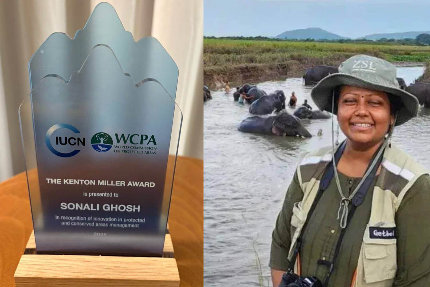 Dr Sonali Ghosh, Field Director of Kaziranga WCPA-Kenton Miller Awardee