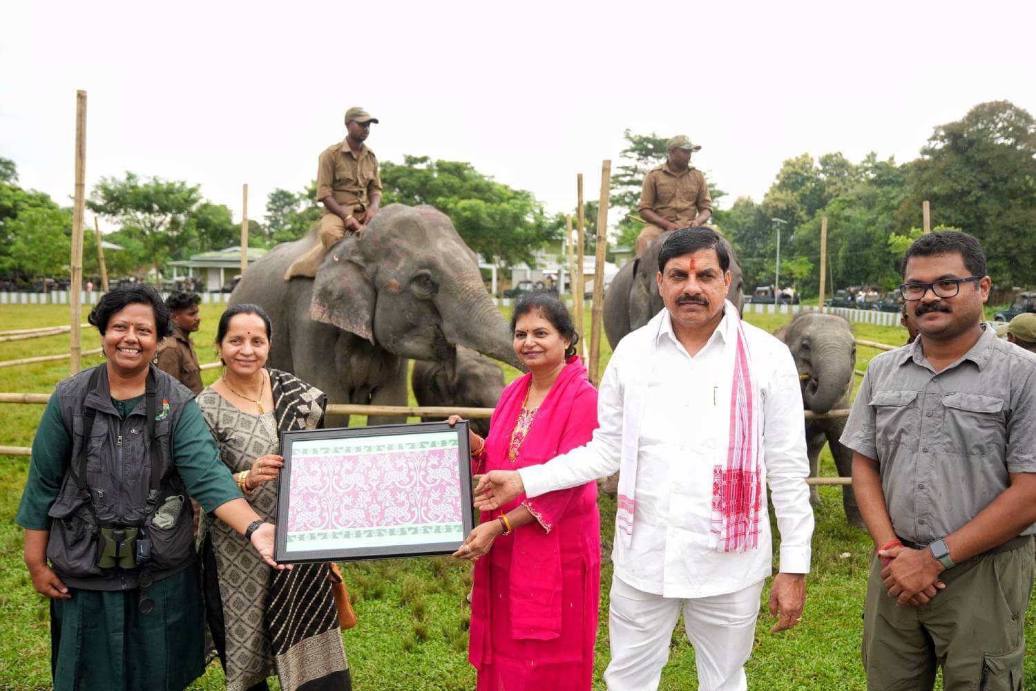 Madhya Pradesh CM Visits Kaziranga National Park 