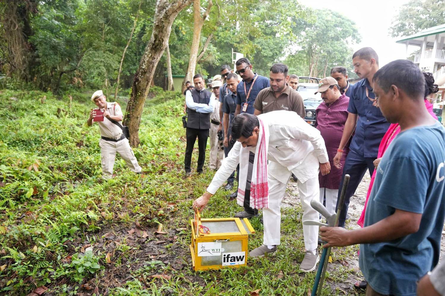 Madhya Pradesh CM Visits Kaziranga National Park 